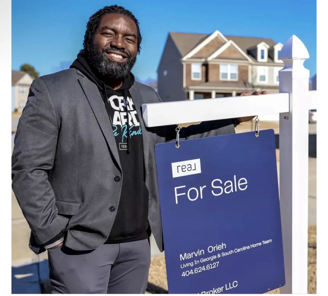 Marvin Orieh at a Sold By Marvin listing in Metro Atlanta